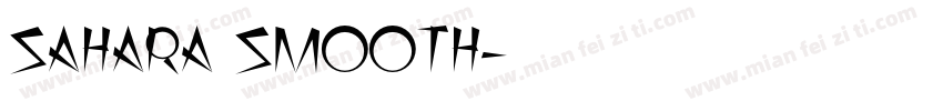 SAHARA SMOOTH字体转换